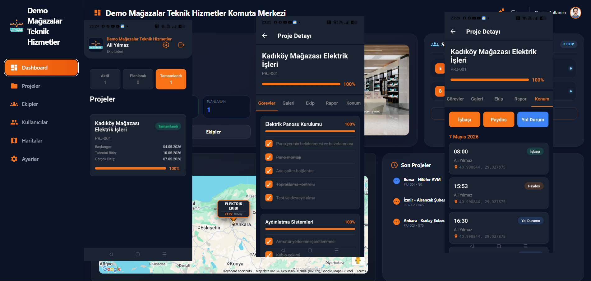 Mobil & Web Uygulamalar